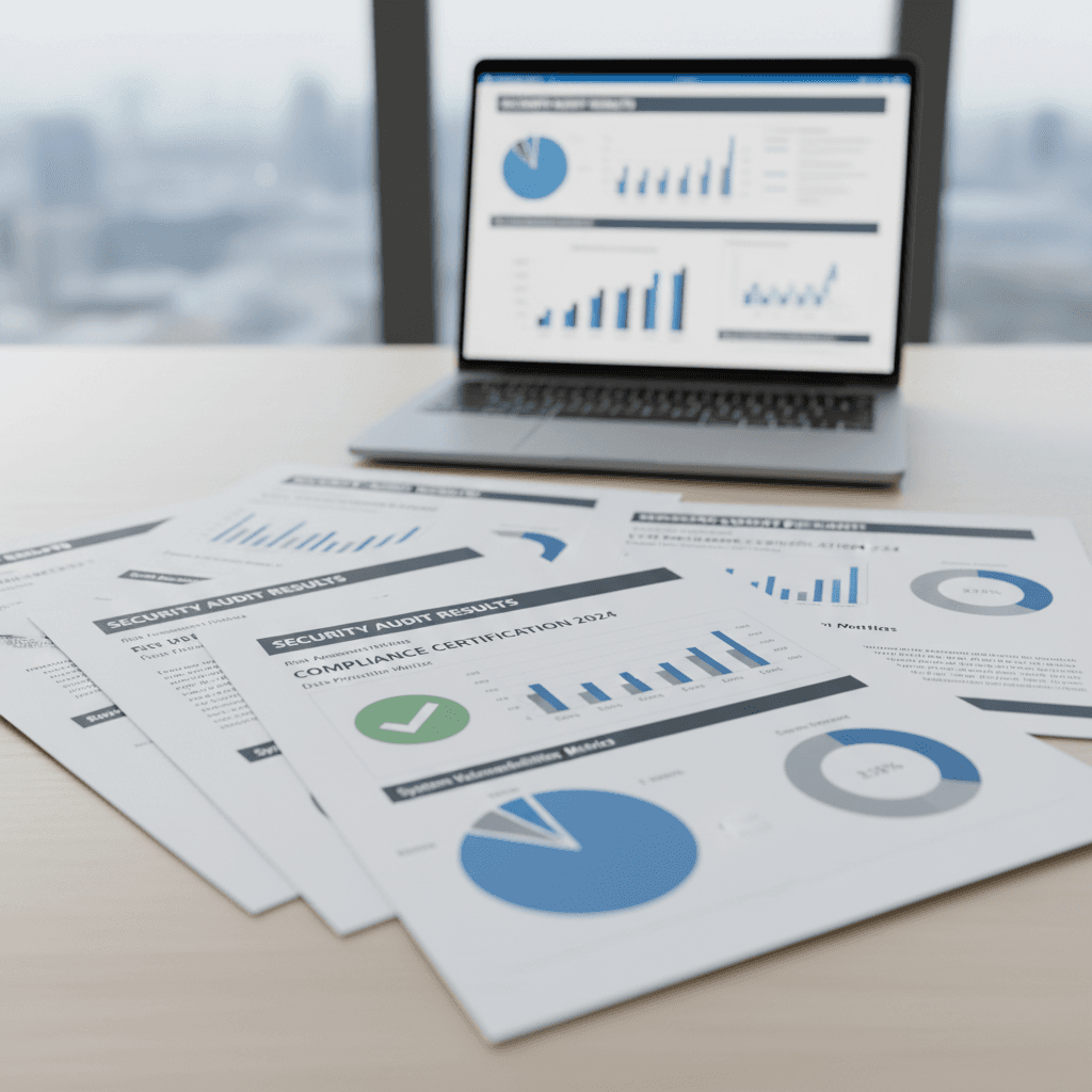 Compliance reports and audit documentation